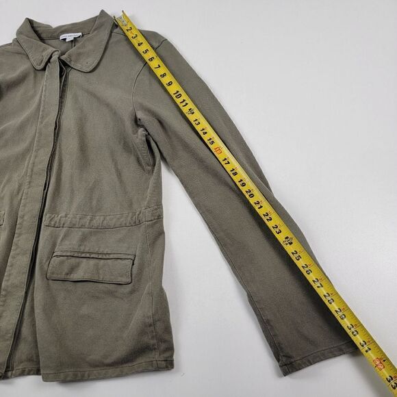 James Perse Argn Cargo Chore Button Up Jacket Womens sz 3 Coat - Picture 9 of 12